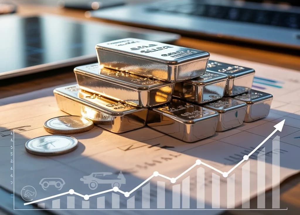 Hausse du cours de l'argent en 2025 et perspectives 2026