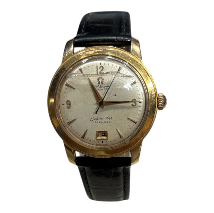 Omega Seamaster Calendar Automatique Or 18 Carats Vintage en Normandie – Pont-l'Évêque, Pont-Audemer, Bernay et Lisieux