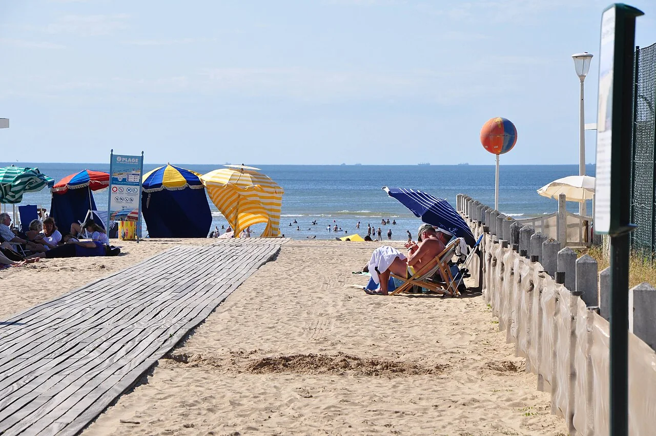 Vue de Trouville-sur-Mer, à proximité de Pont-l'Évêque